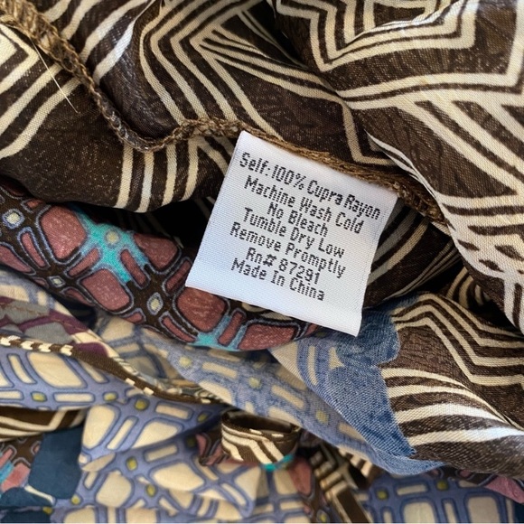 Johnny Was Bohemian Tunic Dress - Picture 9 of 10